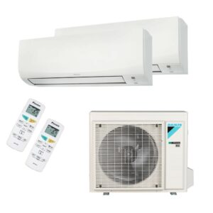 Daikin duo – 2MXF40A 4.0kW/14000Btu + 2×2.5kW CTXF Sensira WIFI  inclusief INSTALLATIE