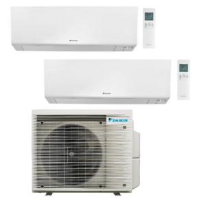 Daikin Duo split 2MXM68 6.8kW + 1×3.5kW FTXM35 & 1x5kW FTXM50 Perfera A+++ Incl. Wifi inclusief montage